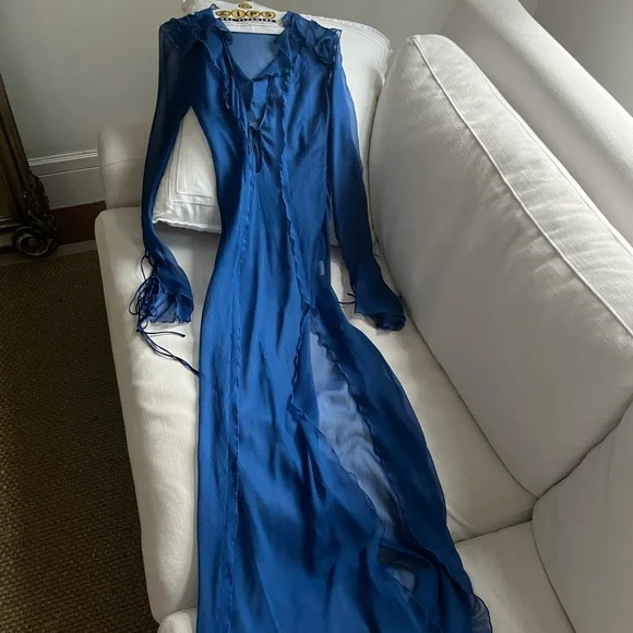 Rat & Boa Farretti Dress in Blue - Picture 5 of 5